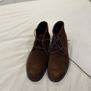 Tod's Dark Brown Chukka Boots